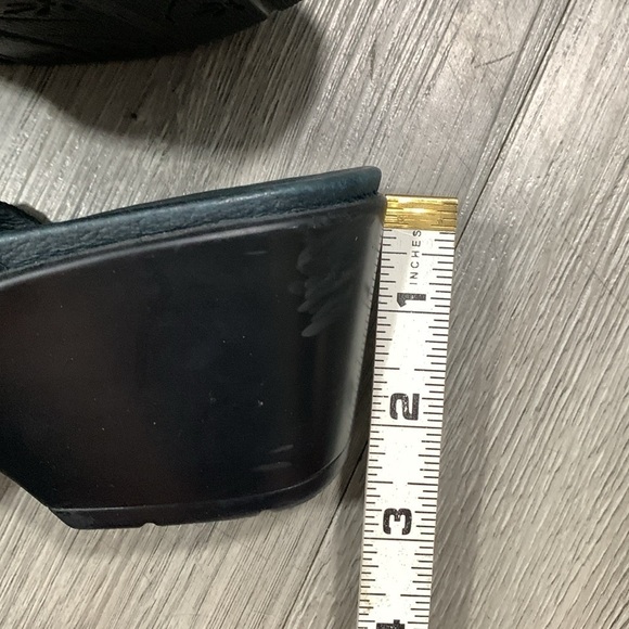 Dansko Jessie Black Lizard Embossed Leather Adjustable Strap Sandals size 39 - Picture 7 of 11